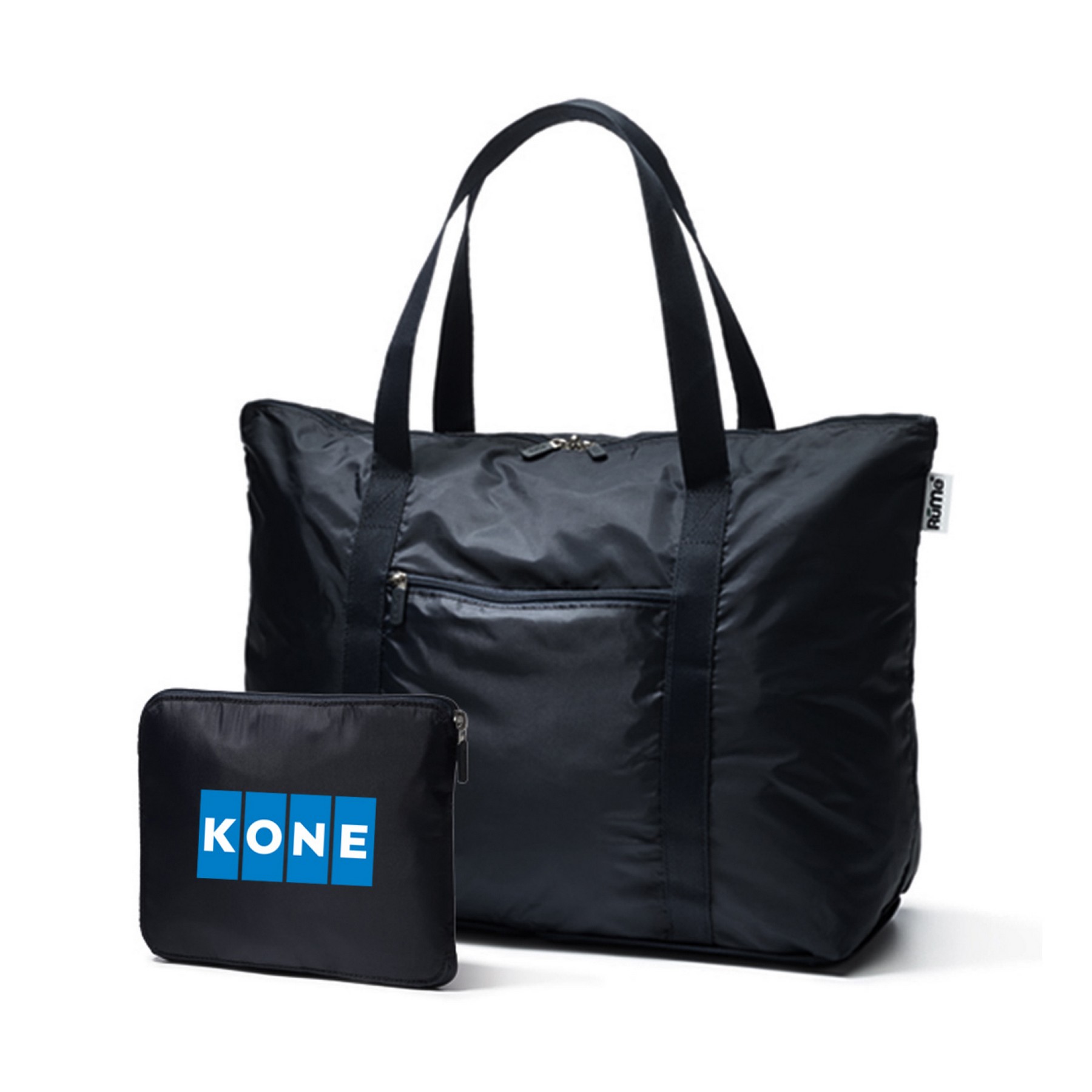 RuMe cFold Travel Duffel Black CintasPromoProducts